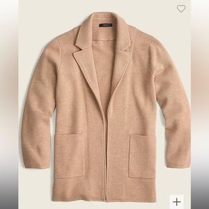 Sophie open front sweater blazer